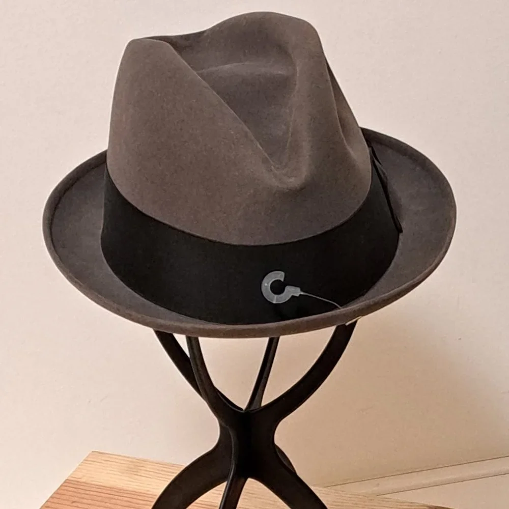 Charles Knot Hatter Brown Men's Size 7.5
